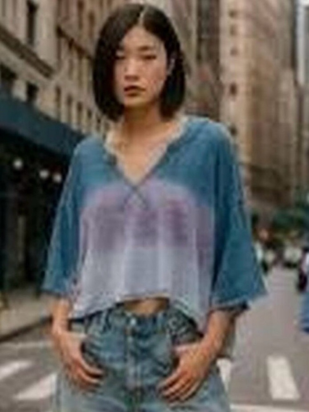 Free People After Midnight Washed Tee